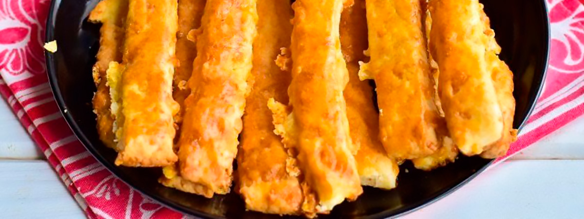 Сырно-творожные палочки